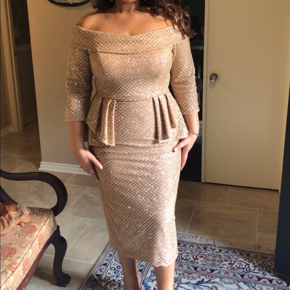 Dresses & Skirts - midi  cocktail/ evening gown dress